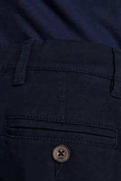 Bermuda chino basic in cotone blu Kids