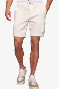 Bermuda in felpa DNJ off white