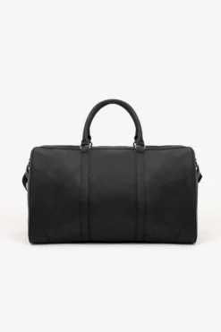 Borsone ecopelle nero