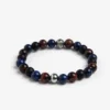 Bracciale perle medie multicolor