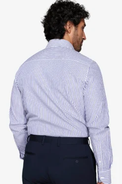 Camicia a righe royal slim