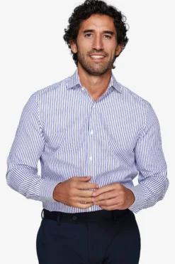 Camicia a righe royal slim