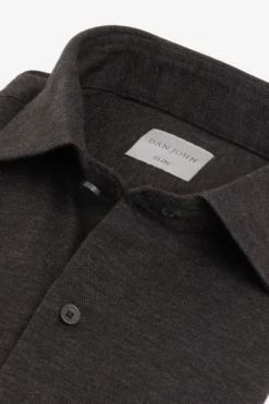 Camicia jersey melange moro