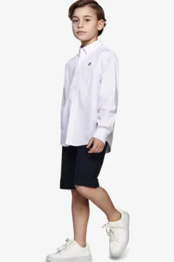 Camicia oxford button down bianca Kids