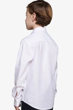 Camicia oxford button down bianca Kids