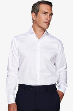 Camicia piquet bianca