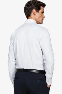 Camicia riga sottile strutturata