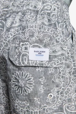 Costume da bagno stampa fiori salvia Kids