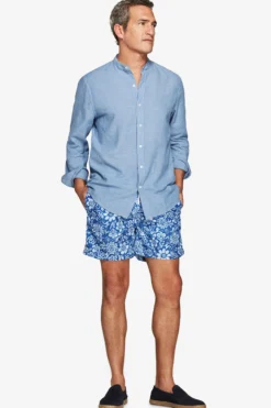 Costume da bagno stampa fiori avion