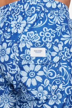 Costume da bagno stampa fiori avion
