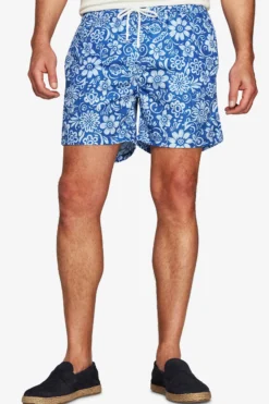 Costume da bagno stampa fiori avion