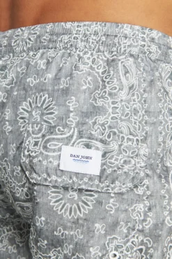 Costume da bagno stampa fiori salvia