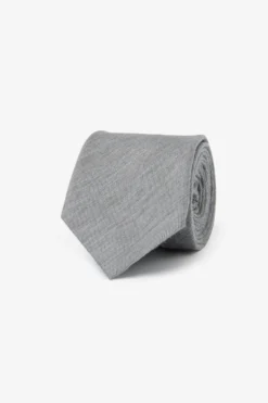 Cravatta classica grigio chiaro