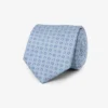 Cravatta disegno micro fantasia celeste