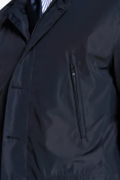 Field jacket tecnica blu
