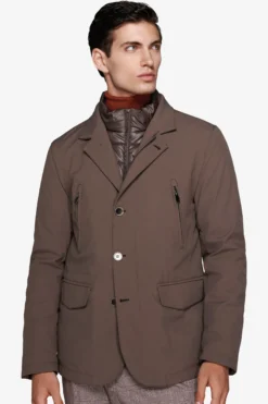 Field jacket tecnica tortora