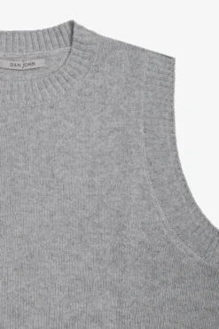 Gilet in maglia corda