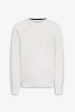 Maglia bimaterica DNJ panna