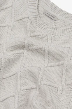 Maglia girocollo fantasia 3D ghiaccio