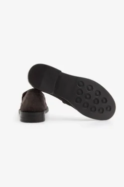 Mocassino college suede moro