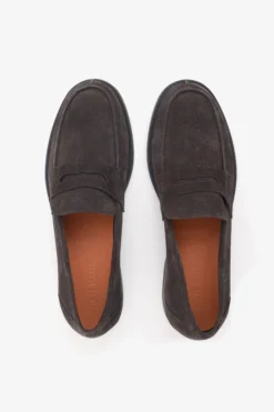 Mocassino college suede moro