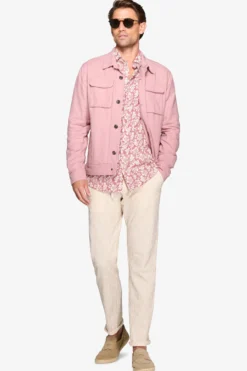 Overshirt misto lino Tropea