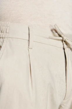 Pantalaccio misto lino sabbia