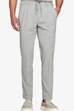 Pantalaccio tela melange grigio