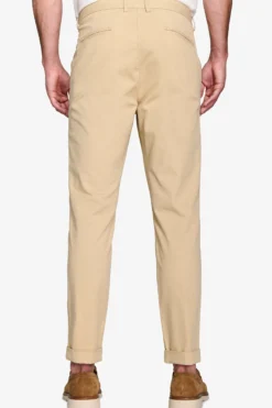Pantalone armaturato ecru