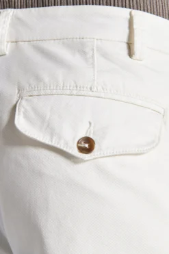Pantaloni armaturati panna