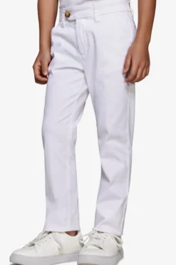Pantaloni chino bianco Kids