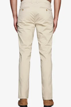 Pantaloni chino cream