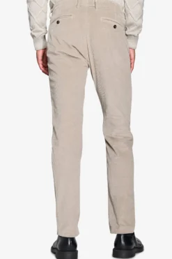 Pantaloni chino in velluto ghiaccio