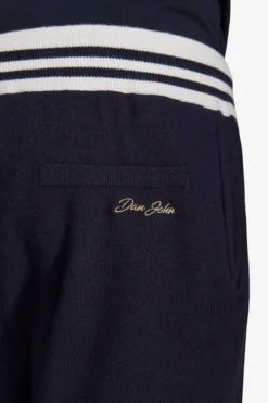 Pantaloni felpati blu DNJ