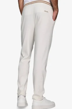 Pantaloni felpati panna DNJ