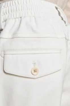 Pantaloni jersey panna Kids