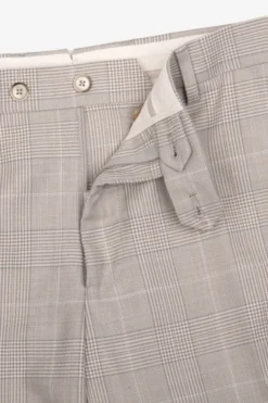Pantaloni Principe di Galles tortora