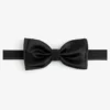 Papillon satin nero