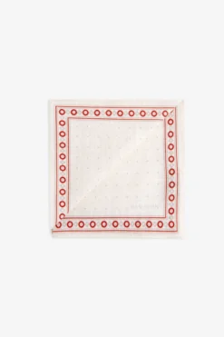 Pochette a pois panna