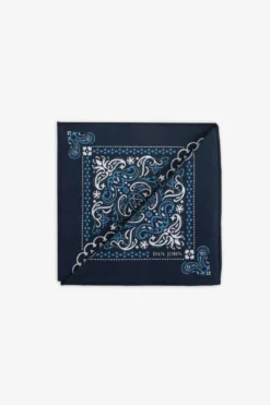 Pochette disegno cashmere avion