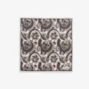 Pochette disegno cashmere blu
