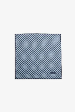Pochette micro fantasia blu