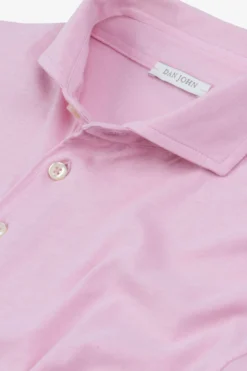 Polo in jersey rosa