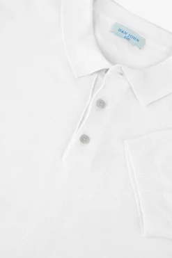 Polo in maglia bianca Kids
