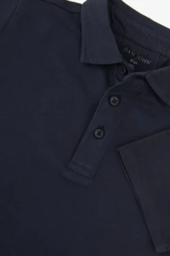 Polo piquet blu Kids