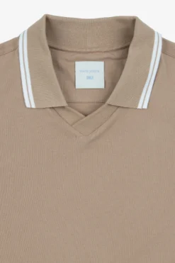 Polo piquet cammello DNJ