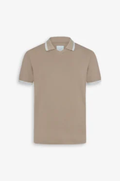 Polo piquet cammello DNJ