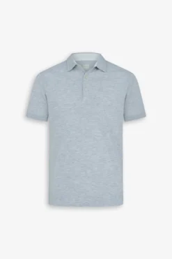 Polo piquet grigio chiaro