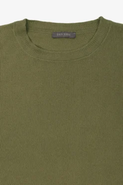 T-shirt in maglia nido d'ape militare