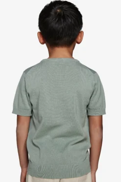 T-shirt in maglia verde Kids